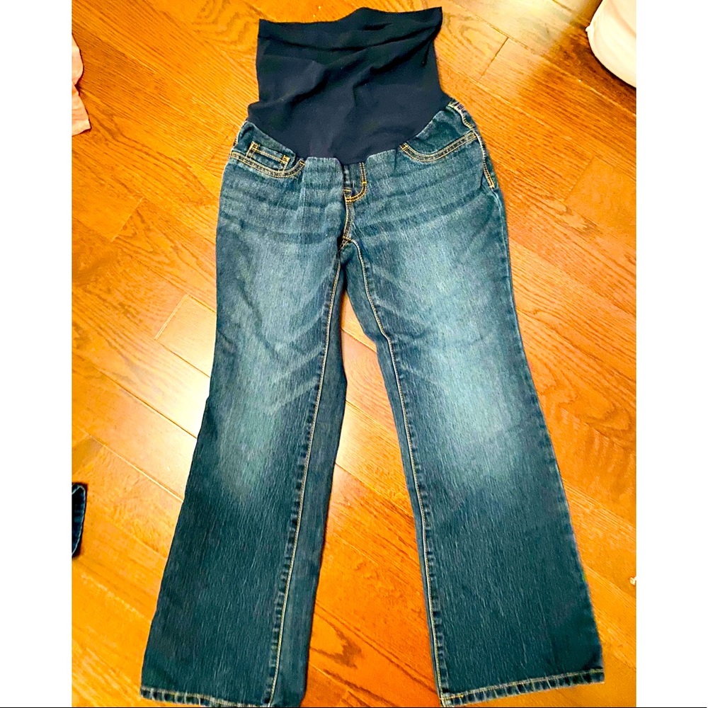 Maternity Blue Jeans